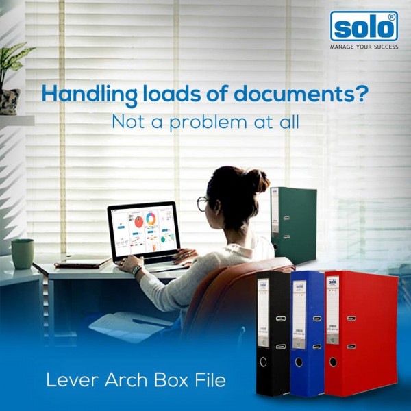 Lever Arch Box File - A4 (LA502), Pack of 50